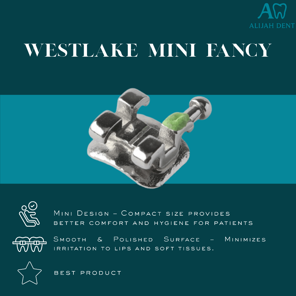 orthodontics Metal Bracket Fancy Series / mini master AO type / bracket behel gigi westlake
