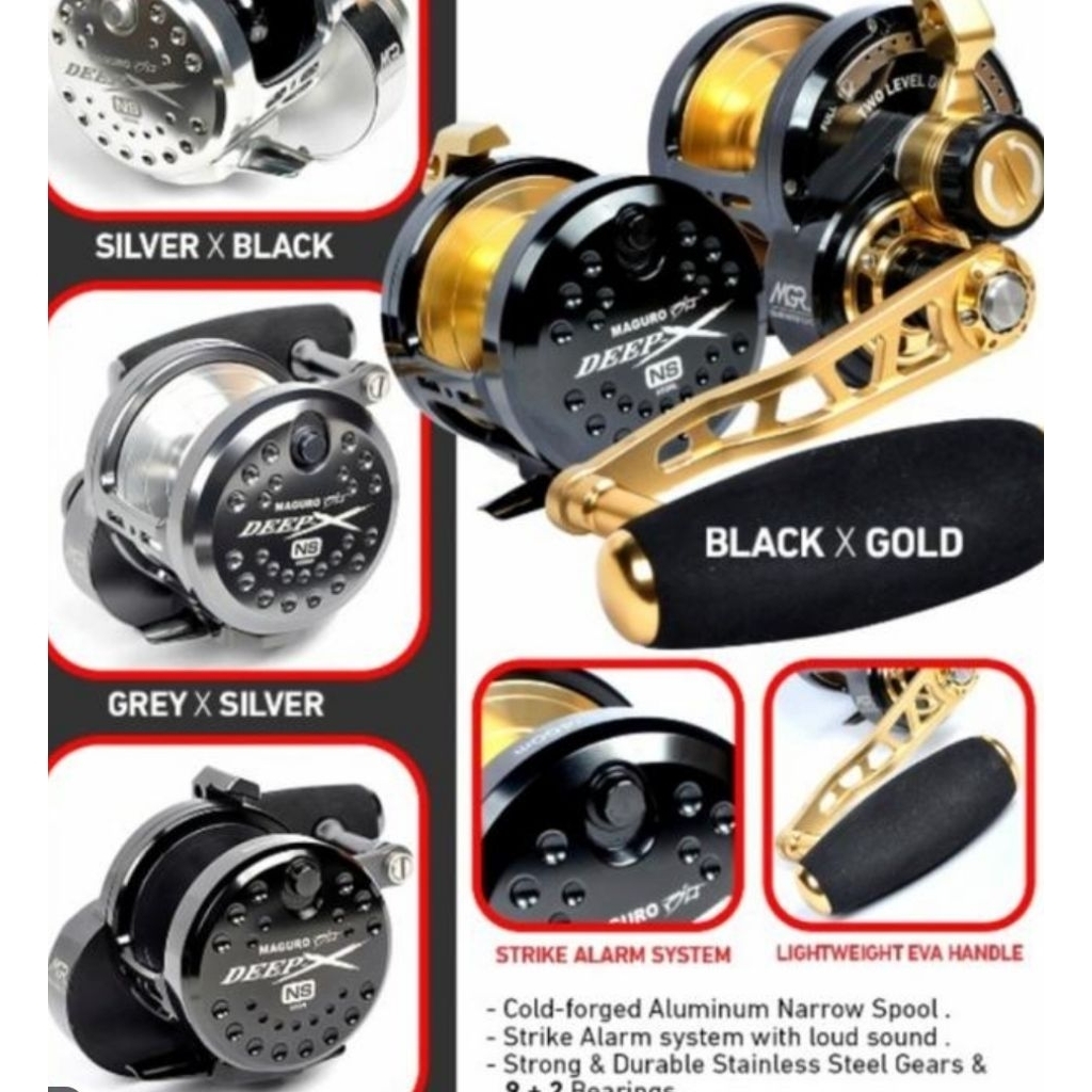 REEL MAGURO DEEP-X NS 500NL & 400NL