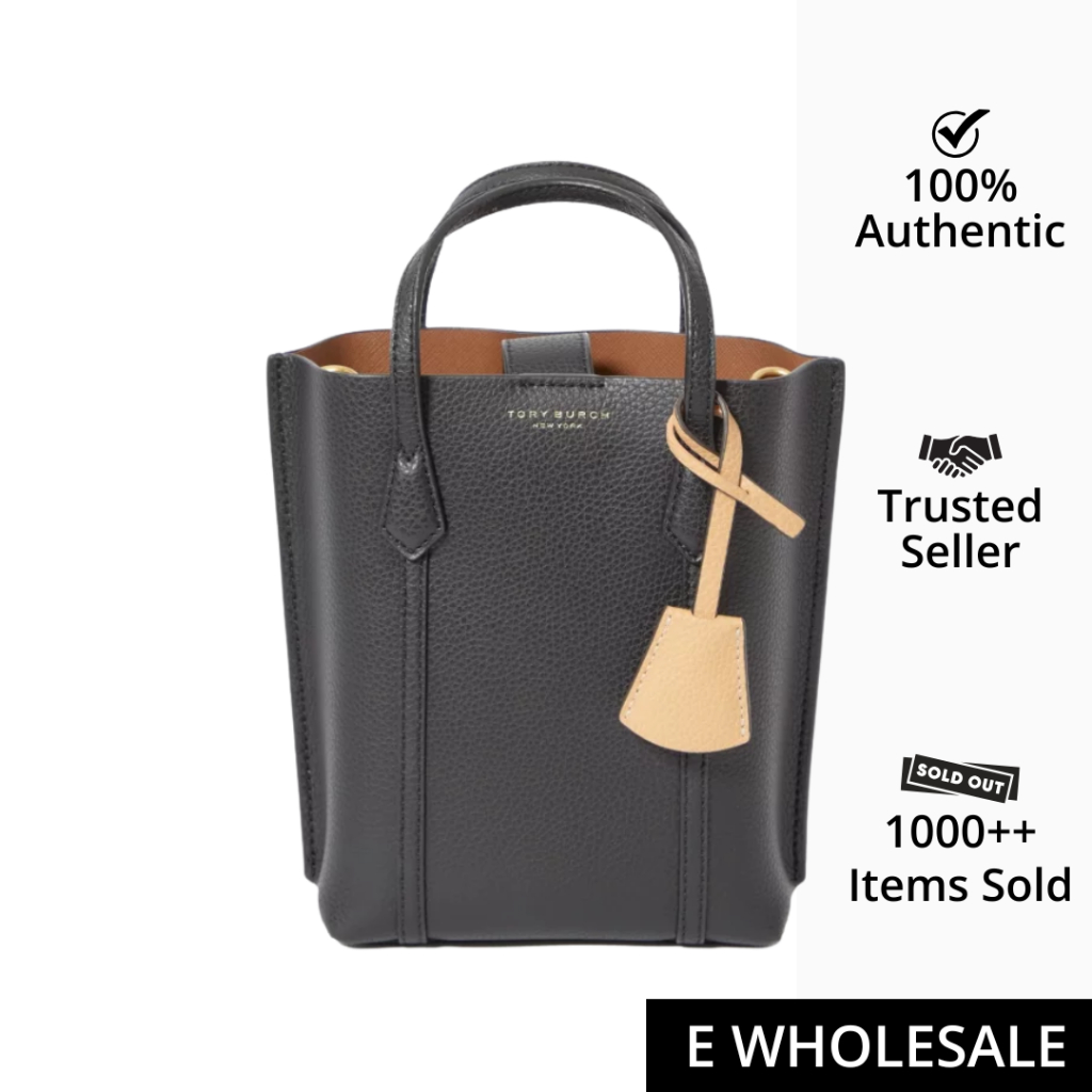 Tory Burch Mini Perry Tote Bag Black