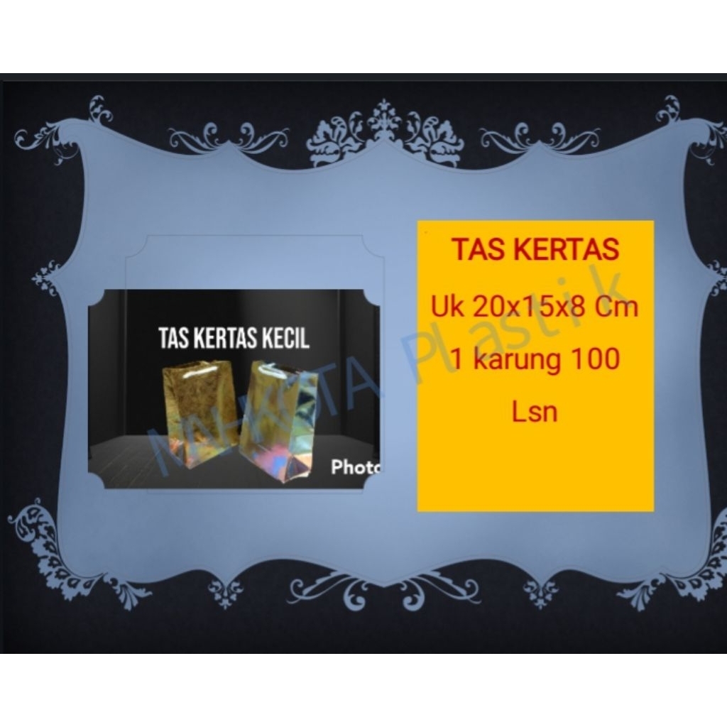 Tas kertas kecil/Tas kosmetik/ Tas souvenir/Tas hadiah kecil