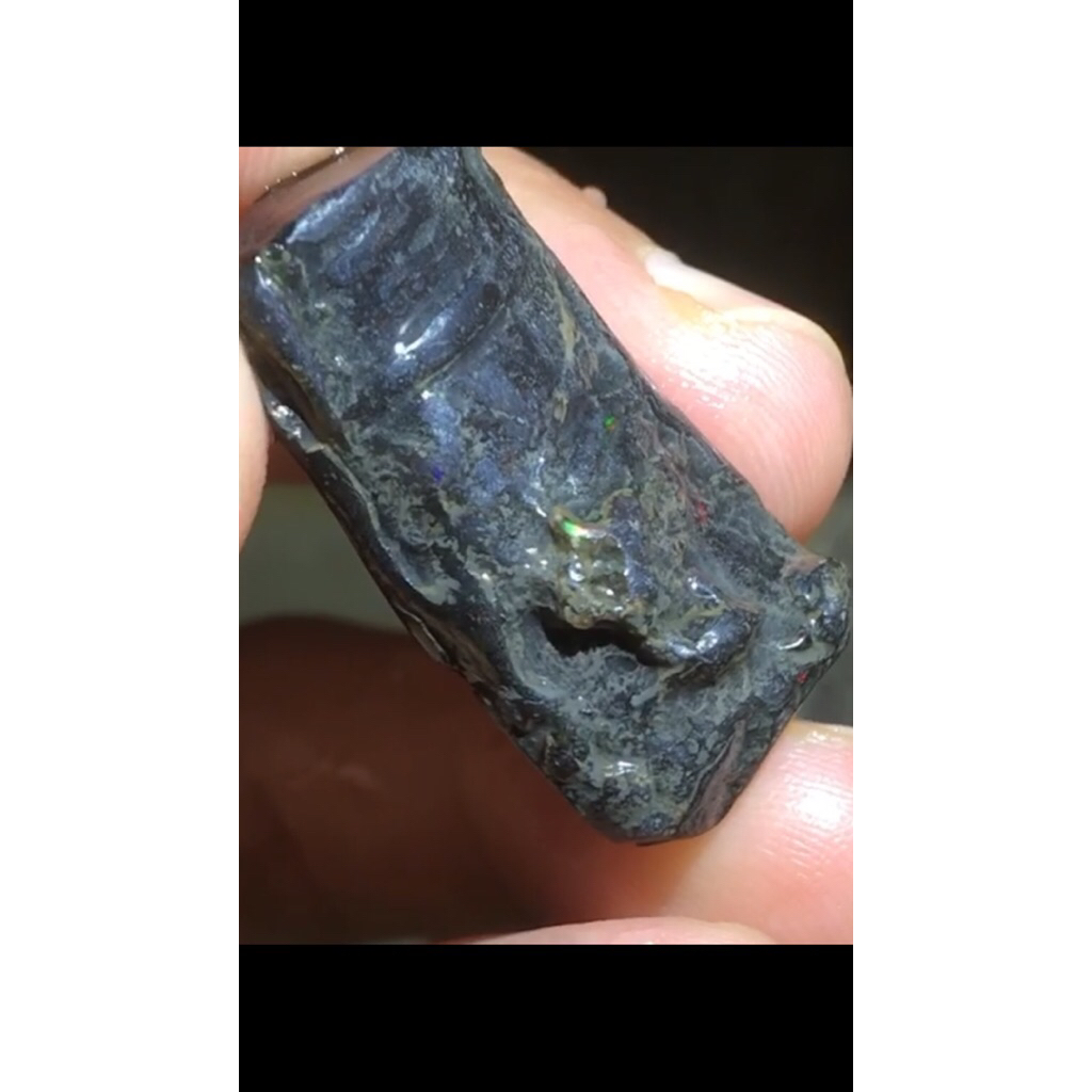 Batu Black Opal Banten Bahan
