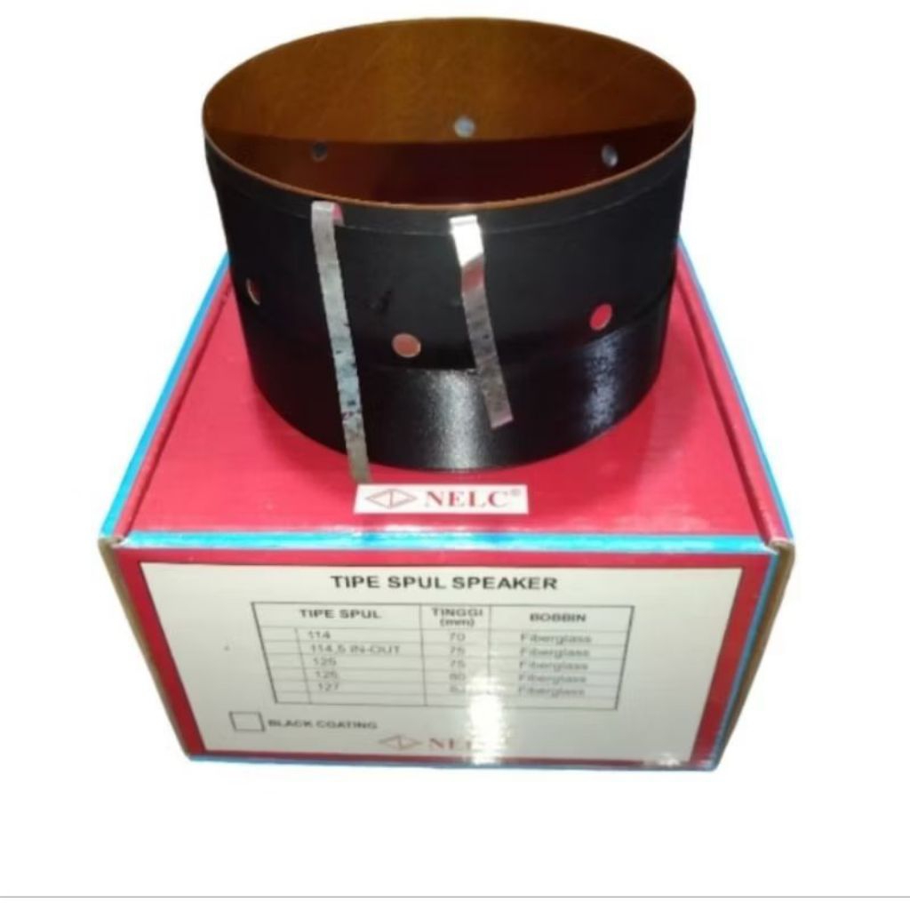 SPUL / SPOOL / COIL SPEAKER 4.5INCH KAWAT LUAR NELC