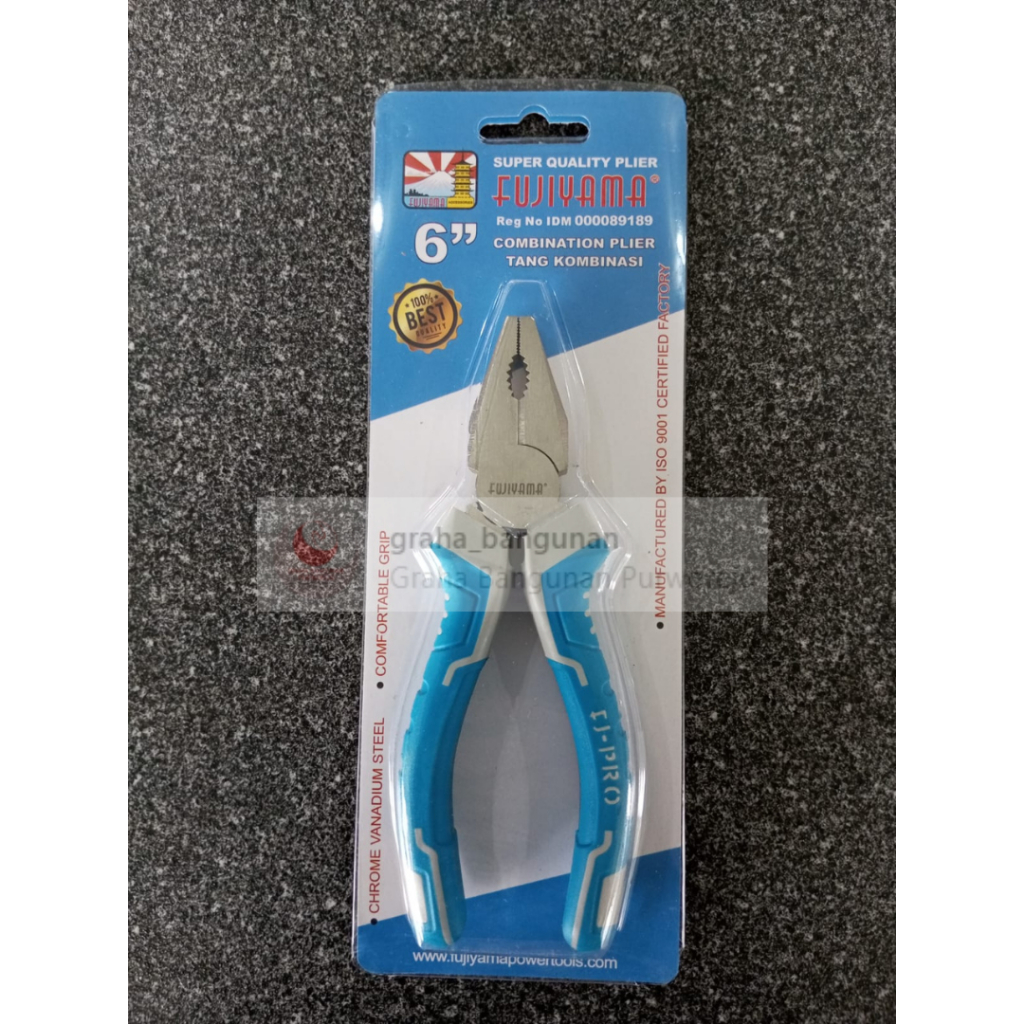 FUJIYAMA Tang Kombinasi 6" inch Plier Combination