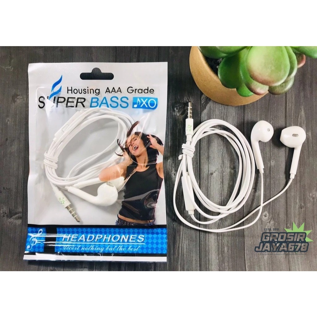 Grosir Headseat Hands-Free Earphone XO Bass