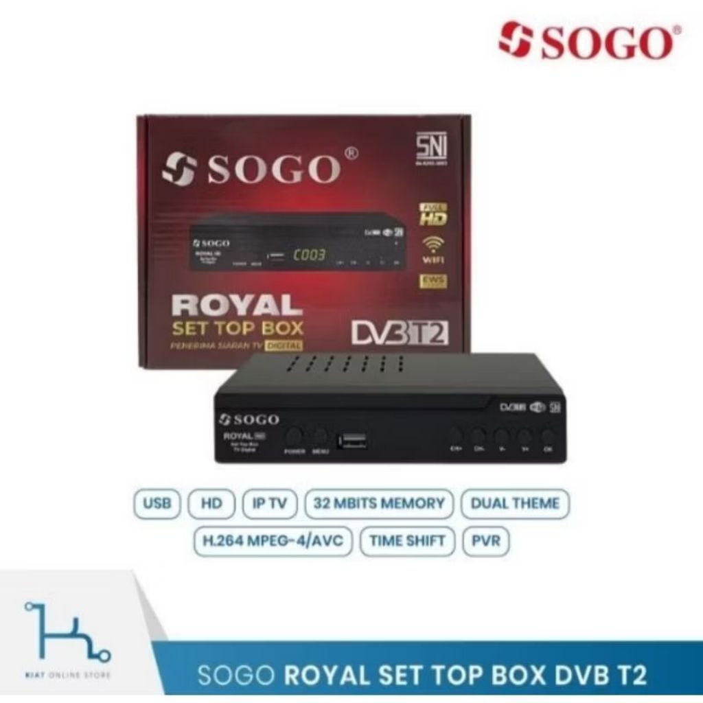 SET TOP BOX STB SOGO ROYAL