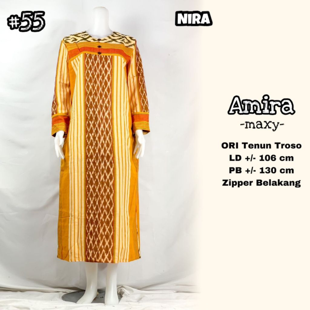 GAMIS | MAXY DRESS TENUN TROSO ORI GOOD QUALITY #KANAYA