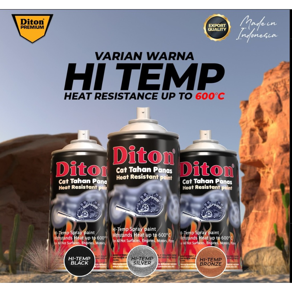 CAT SEMPROT DITON ANTI PANAS / DITON CAT HI TEMP