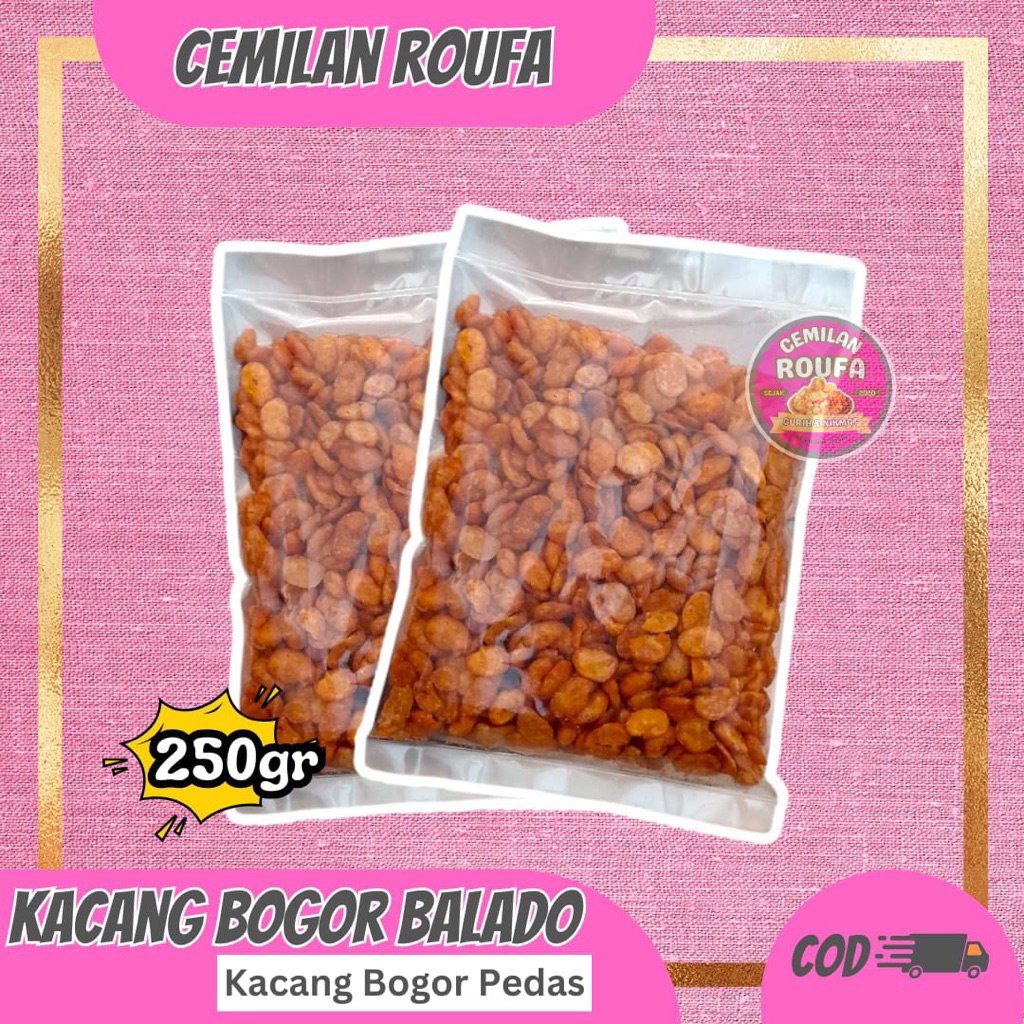 kacang bogor balado 250gr