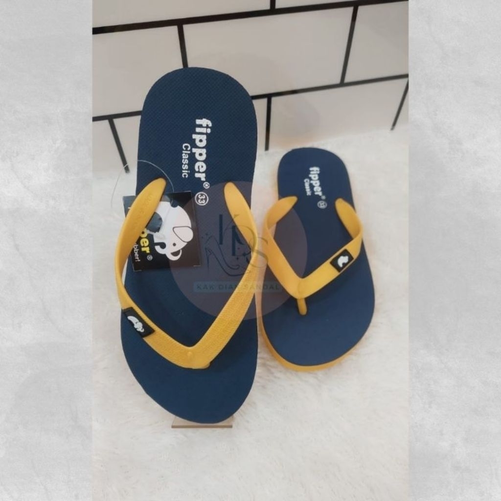 KDS | FC-SANDAL JEPIT FIPPER CLASSIC ANAK COWOK KARET TANGGUNG - Desain Trendy untuk anak laki-laki