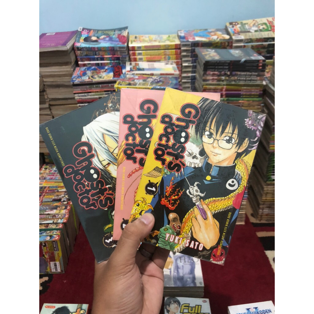 Komik Ghost Doctor Vol 1-3 Set Only (Bekas/Preloved)