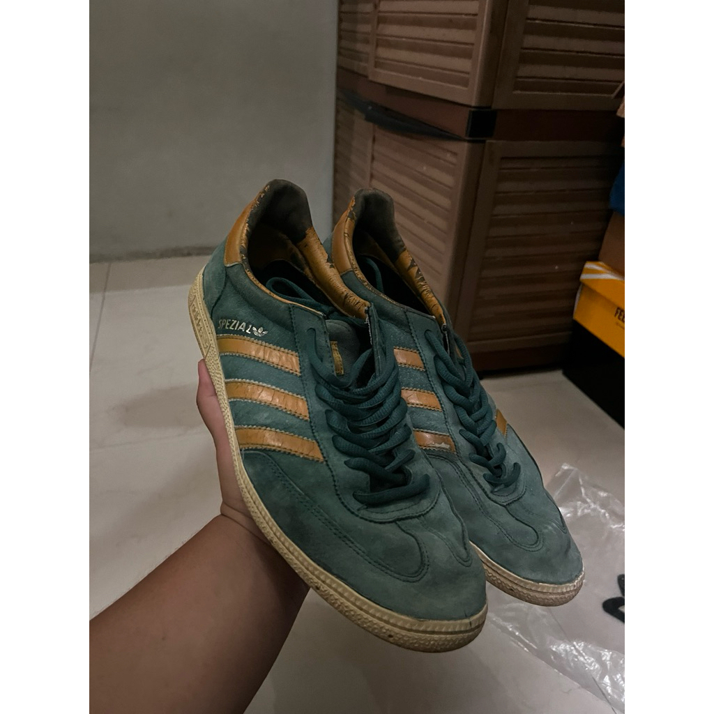 adidas Spezial Green Yellow