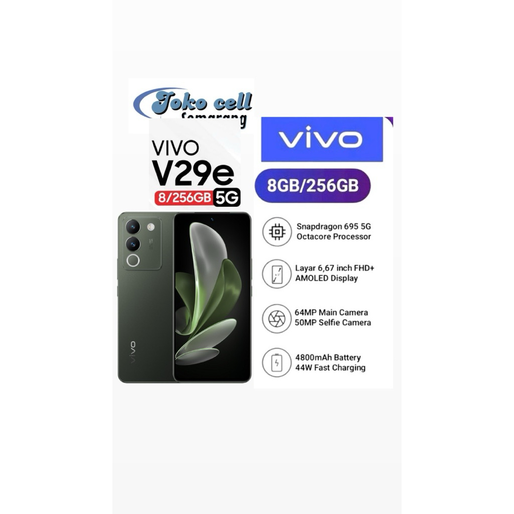 VIVO V29e 5g 8/256 Handphone second