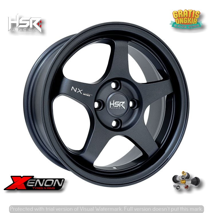 VELG MOBIL RACING RING 15 UNTUK DATSUN GO FIESTA REED JAZZ BRIO CALYA SIGRA