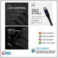 MENO Android Cable Auto Disconnect Micro Fast charger TYPE C