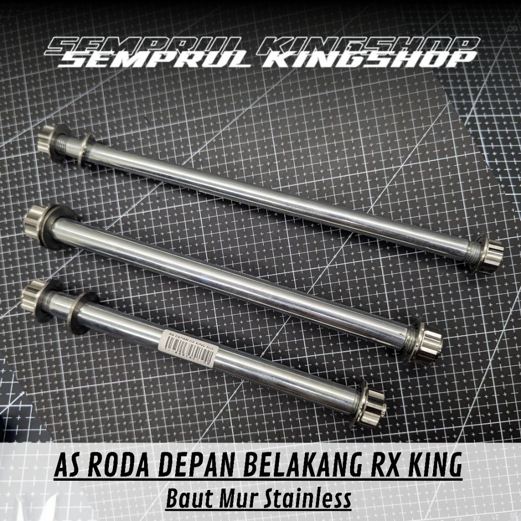 As Roda Rx King Probolt Stainless CNC Fullset Depan Belakang Arm Set Mur Dan Baut Prrobolt Indonesia