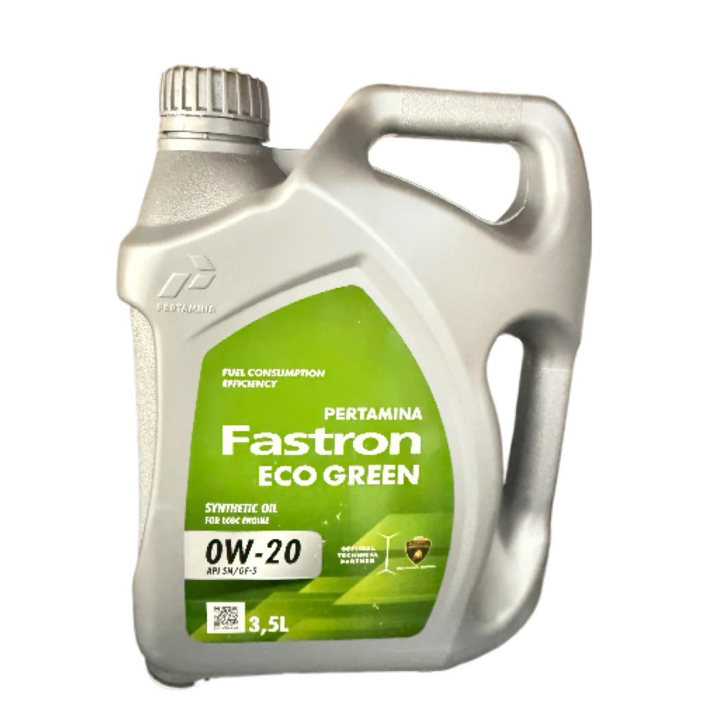 Oli mesin Fastron eco green 0w-20 3.5L original pertamina 100%