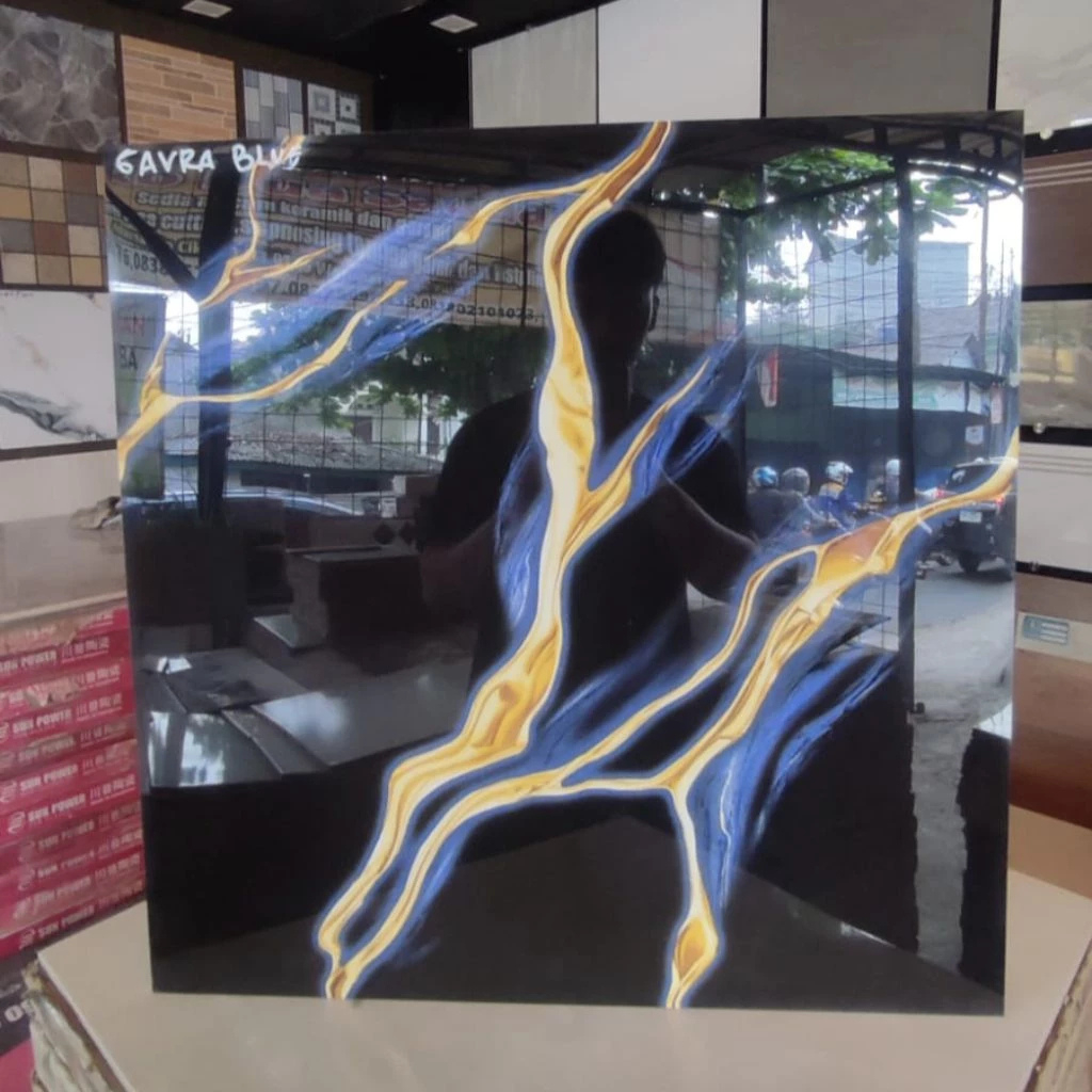 Granite 60x60 Gavra Blue Arna Glazed Polished