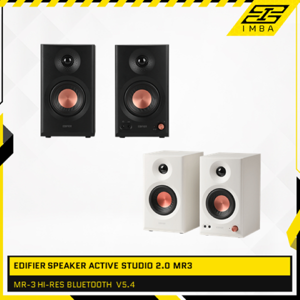 EDIFIER SPEAKER ACTIVE STUDIO 2.0 MR3 / MR-3 HI-RES BLUETOOTH V5.4 - BLACK / WHITE