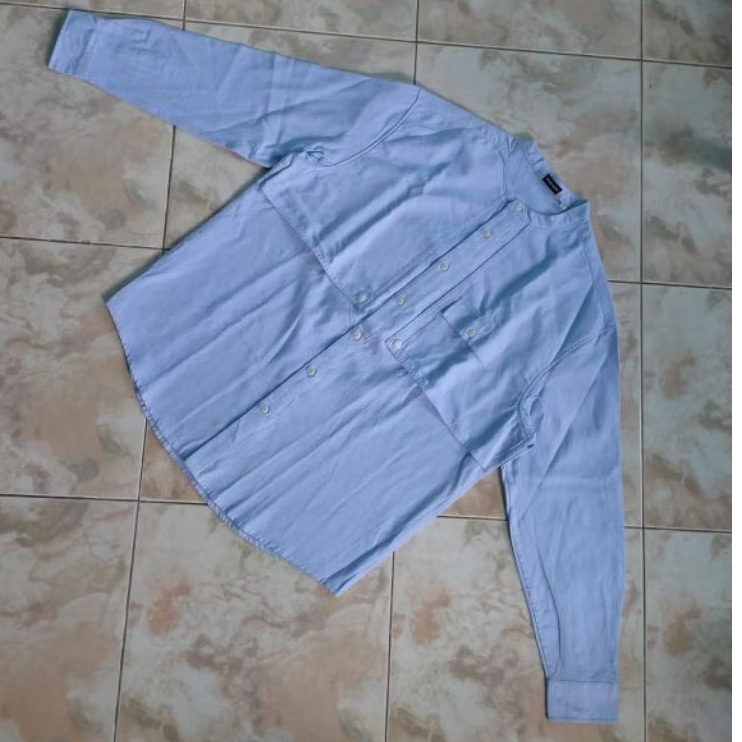 Kemeja Uniform Bridge&Co Casual Unik Japan Style (Oversize)