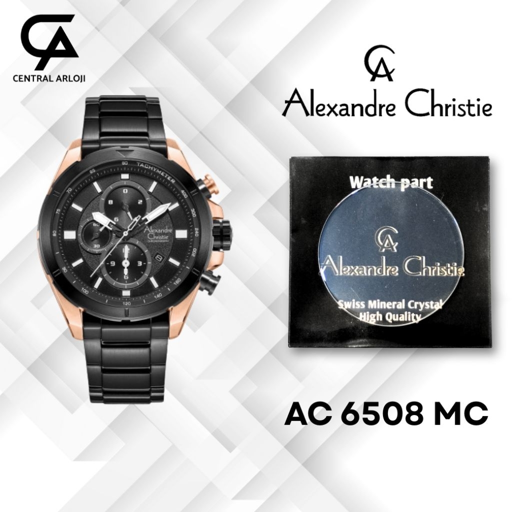 Kaca Jam Tangan Alexandre Christie 6508 MC