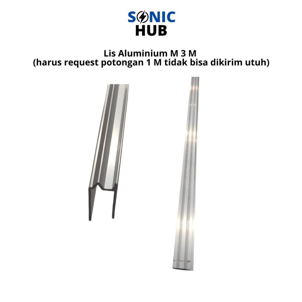 Siku LIST Alumunium M / L "TEBAL" Lis Alumunium LIST Alumunium flightcase Alumunium Hardcase Ukuran 