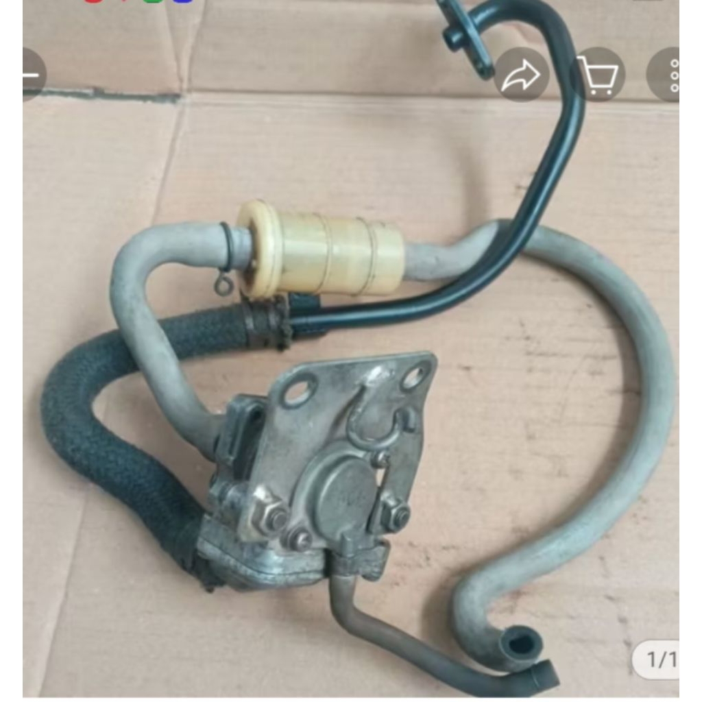 selang yes emisi  eot HONDA supra X125 original copotan