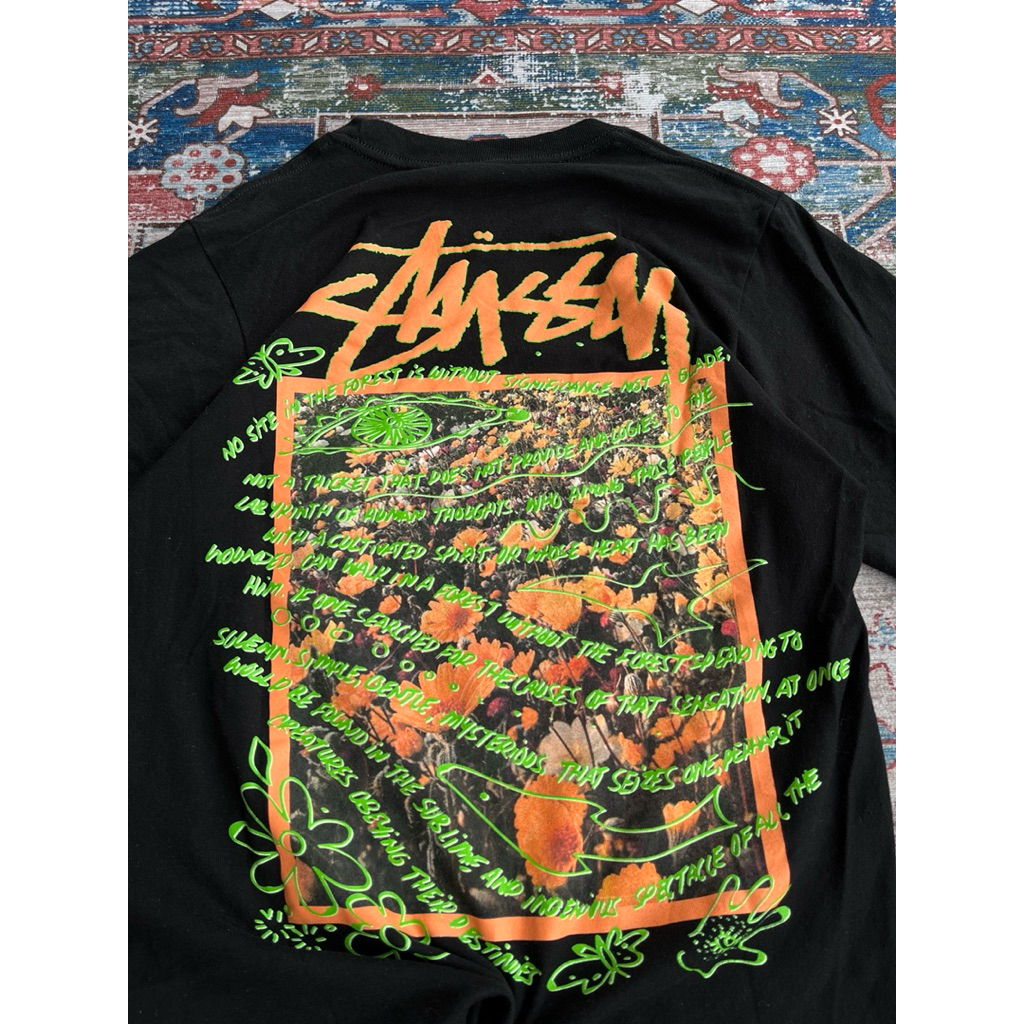 STUSSY SUPER BLOOM TEE
