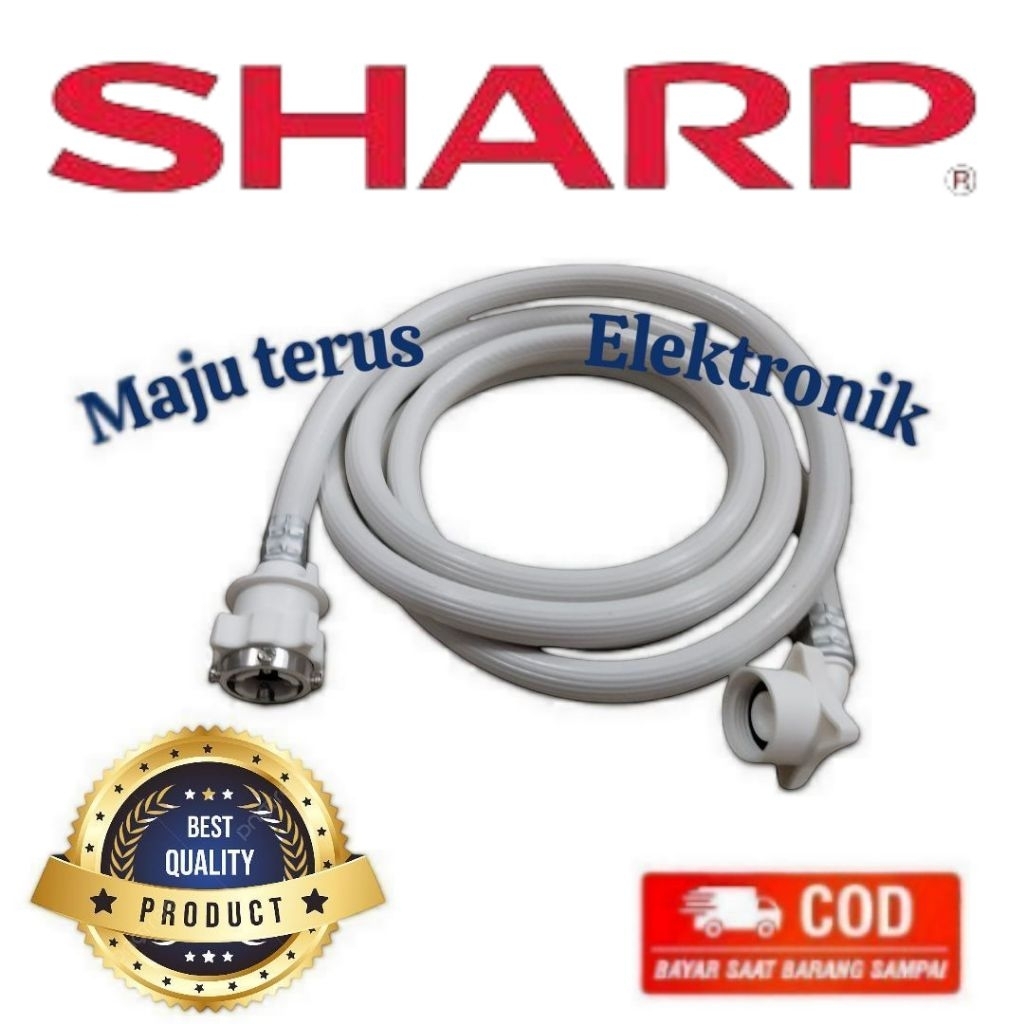 SELANG MESIN CUCI 1 TABUNG  SHARP/SELANG WATER INLET MASUK AIR MESIN CUCI SHARP