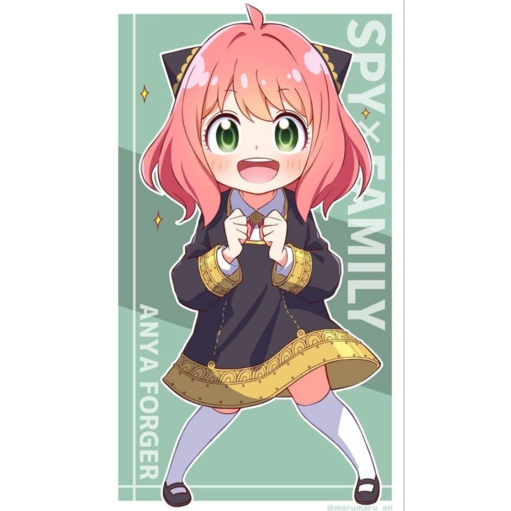 [READY] Fullset Costume Cosplay Anya Forger Freebrand