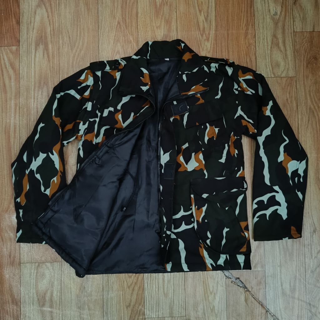 Jaket Loreng Brimob Premium Tanpa Logo / Jaket Loreng Brimob / Jaket Loreng