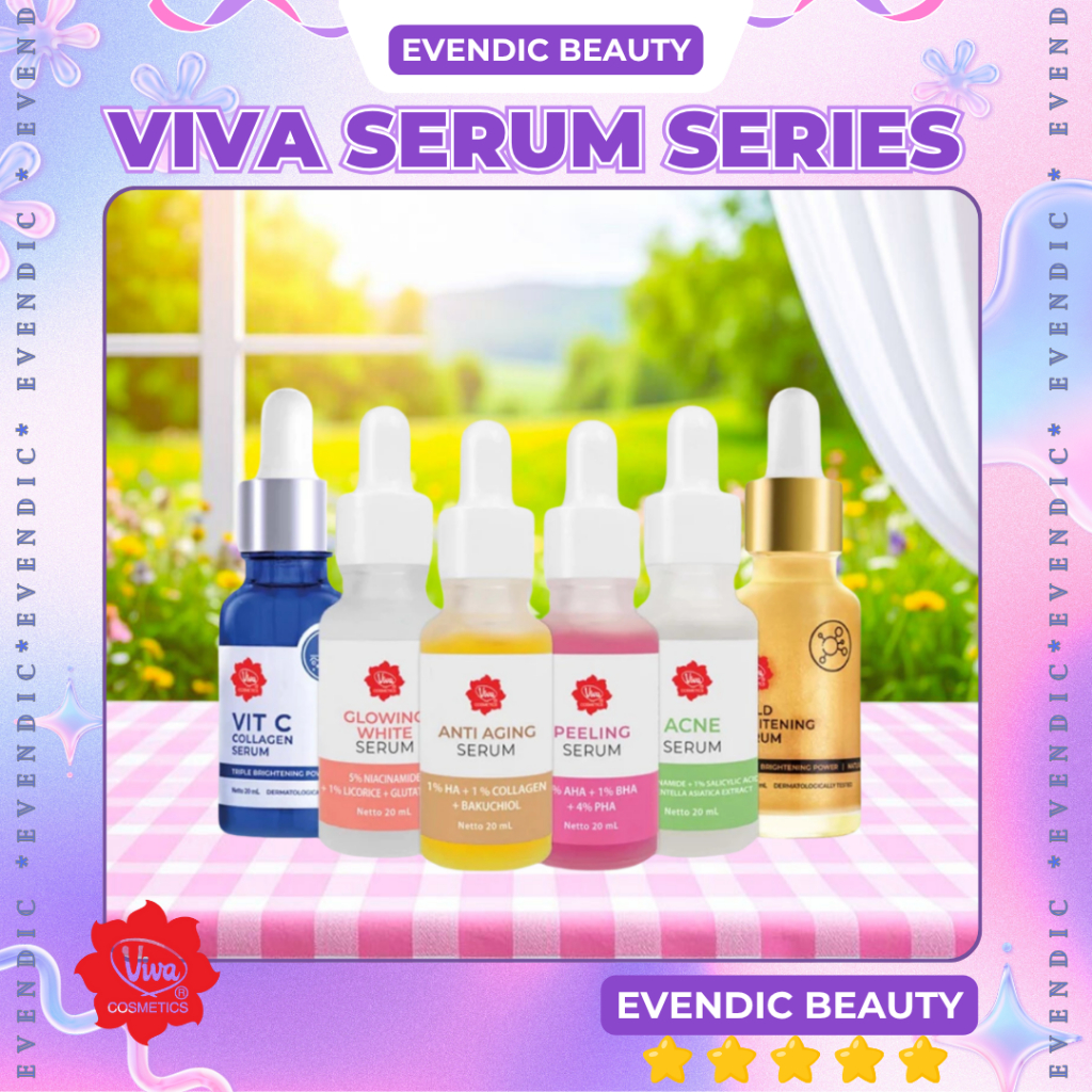 ready Viva Glowing White Serum With Triple Brightening Booster | BPOM | ORIGINAL | GLOWING SERUM | A