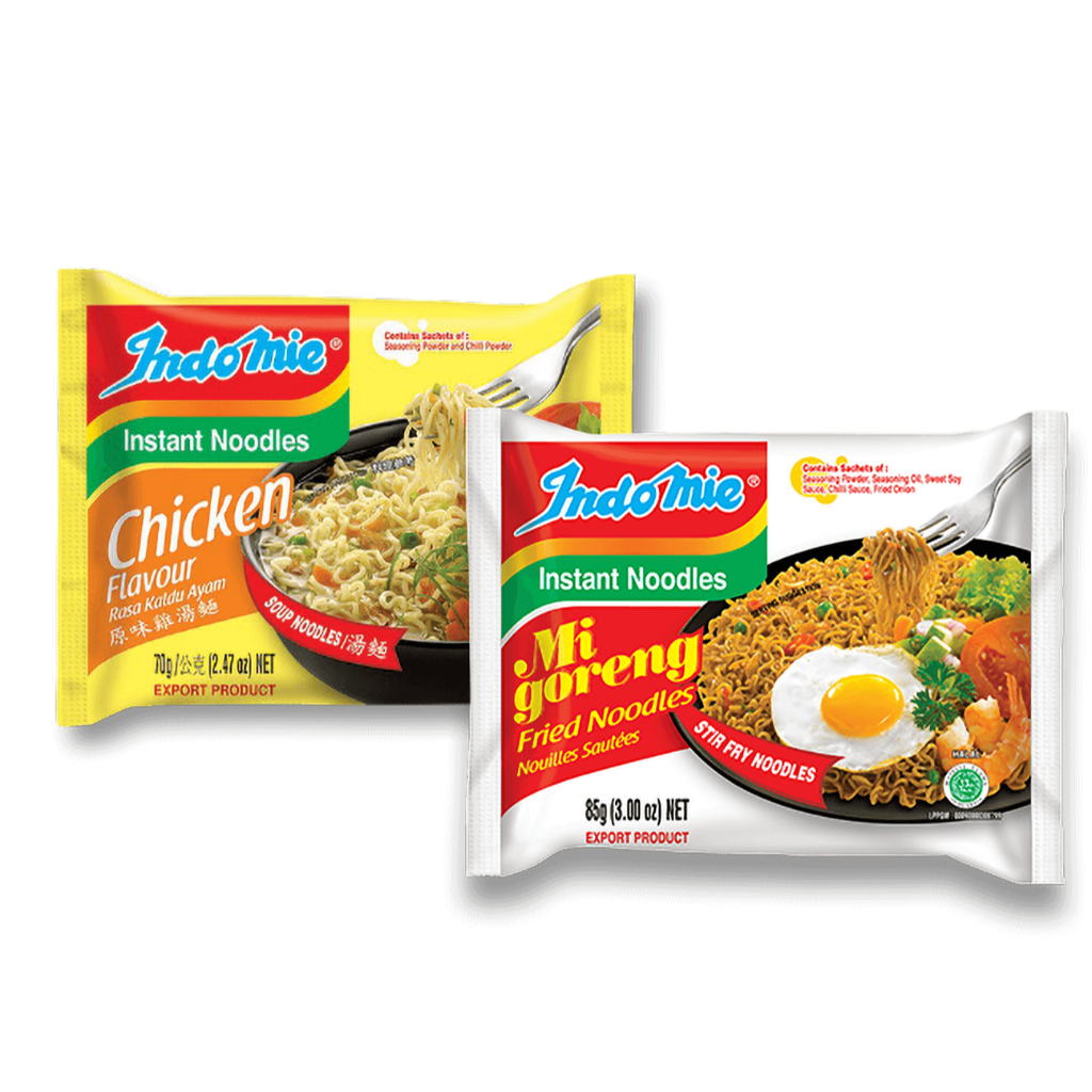 Indomie Mie Instant Kari Ayam Mi Goreng | Sayuran ID Padang