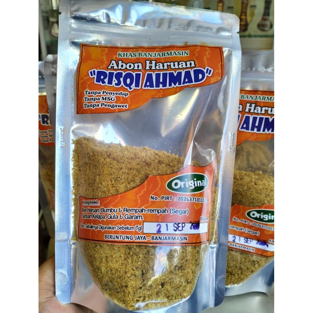 Abon ikan haruan