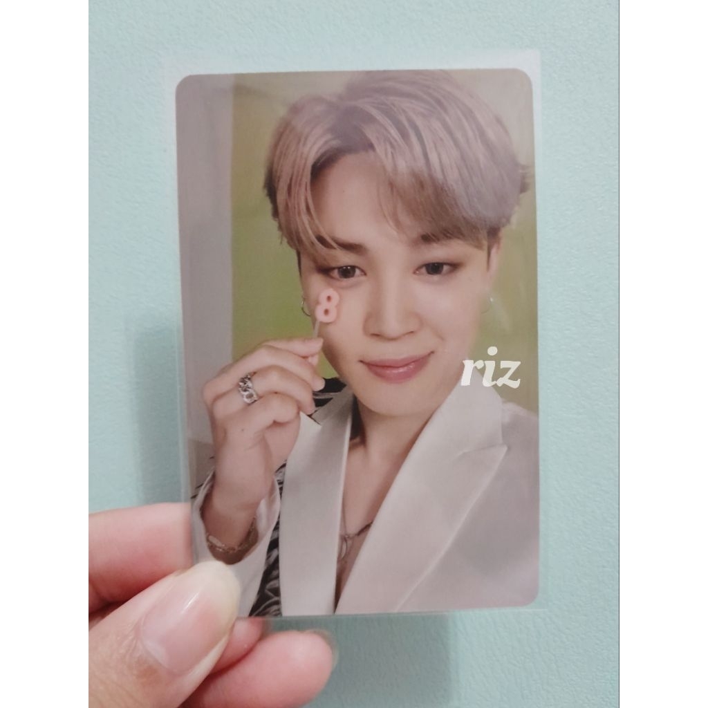 (Read Desk) PC PHOTOCARD BTS JIMIN FESTA CALENDAR  EARBUDS SAMSUNG