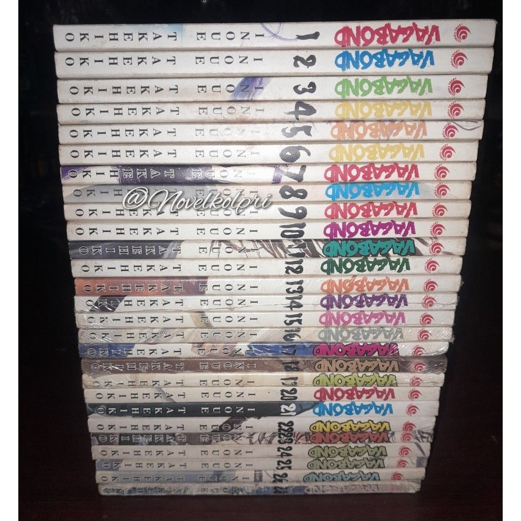 Komik SET Vagabond 1-26,28 (Total 27 Buku)