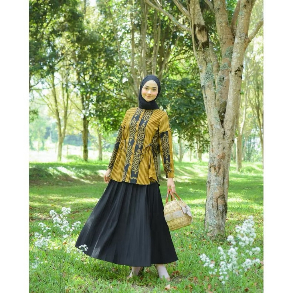 BLOUSE TENUN PREMIUM - BLOUSE TENUN LURIK PREMIUM - BAJU TENUN JEPARA