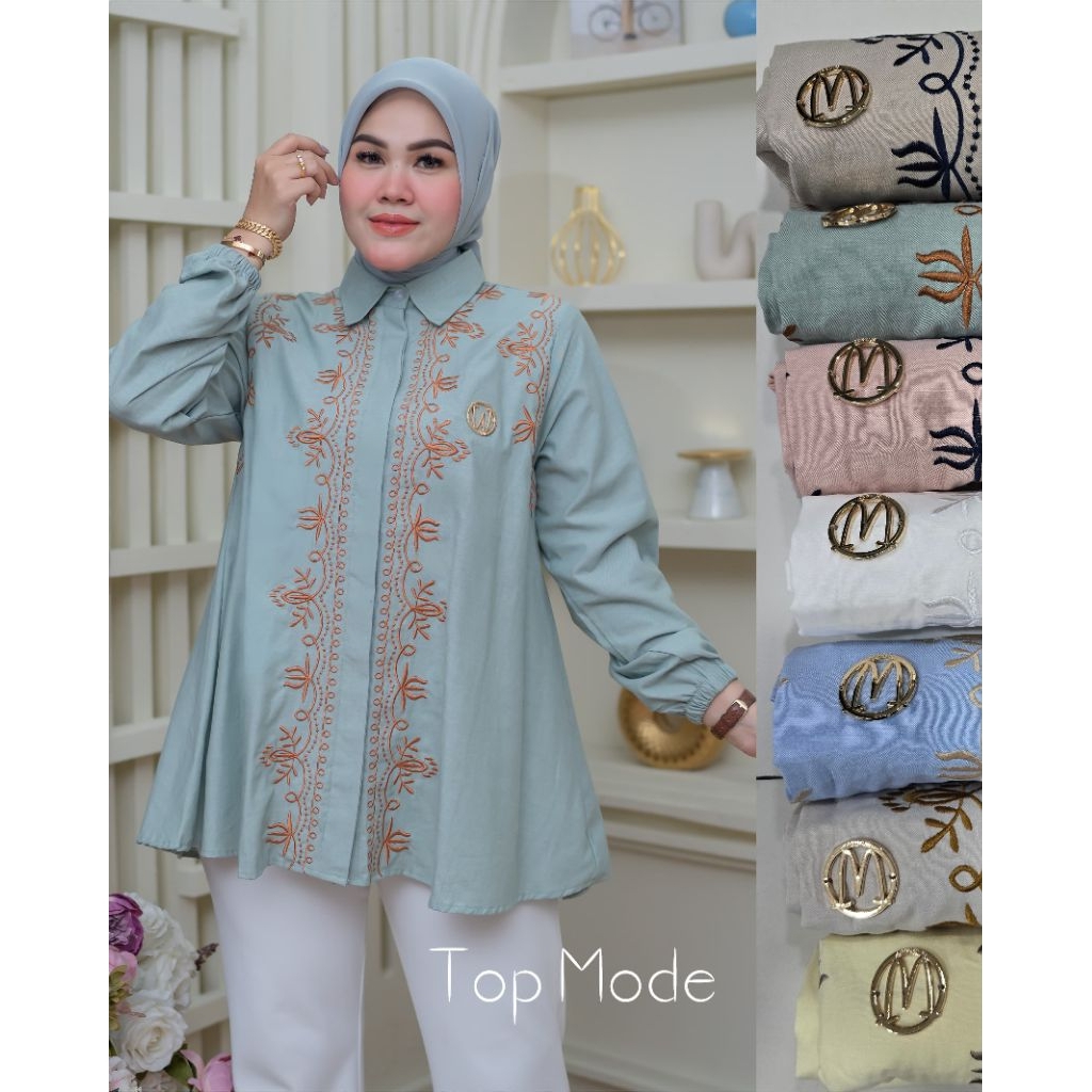 Blouse Atasan WiNODY TOP MODE / Atasan Wanita Katun Premium / WINODY ORI