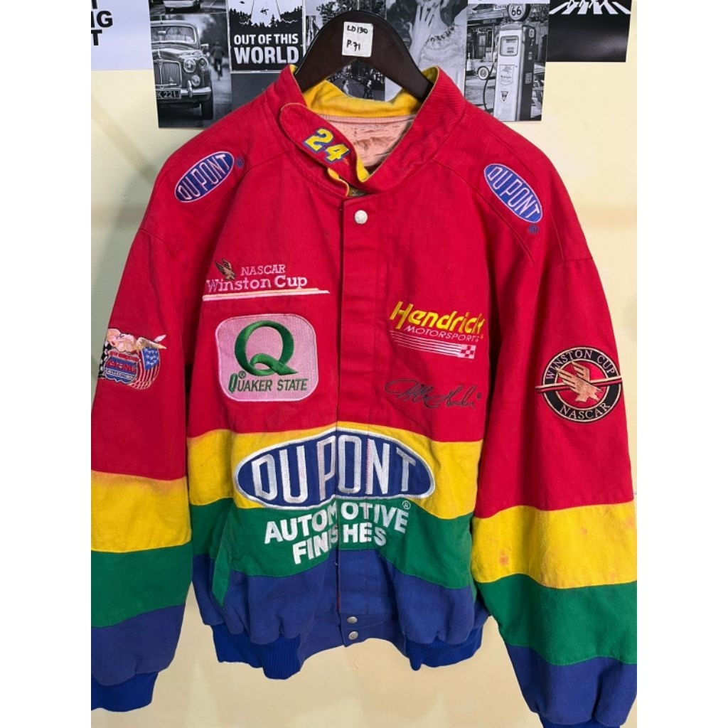 Vintage NASCAR Jeff Hamilton Jacket