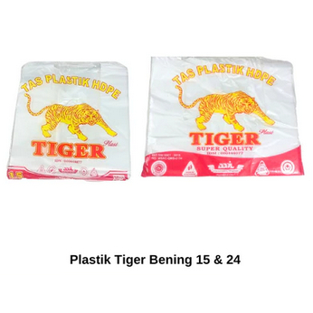 Kantong Plastik Bening Kresek Tiger Transparan