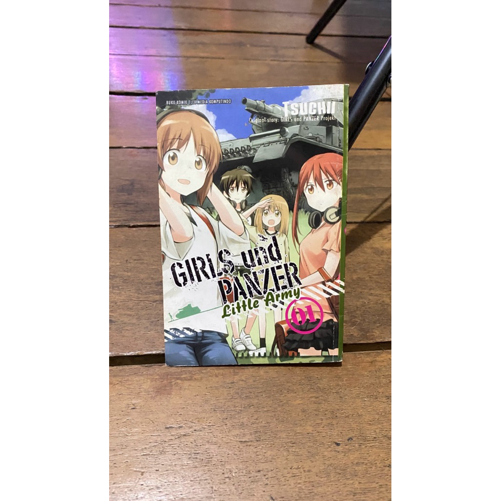 komik girls und panzer vol.1