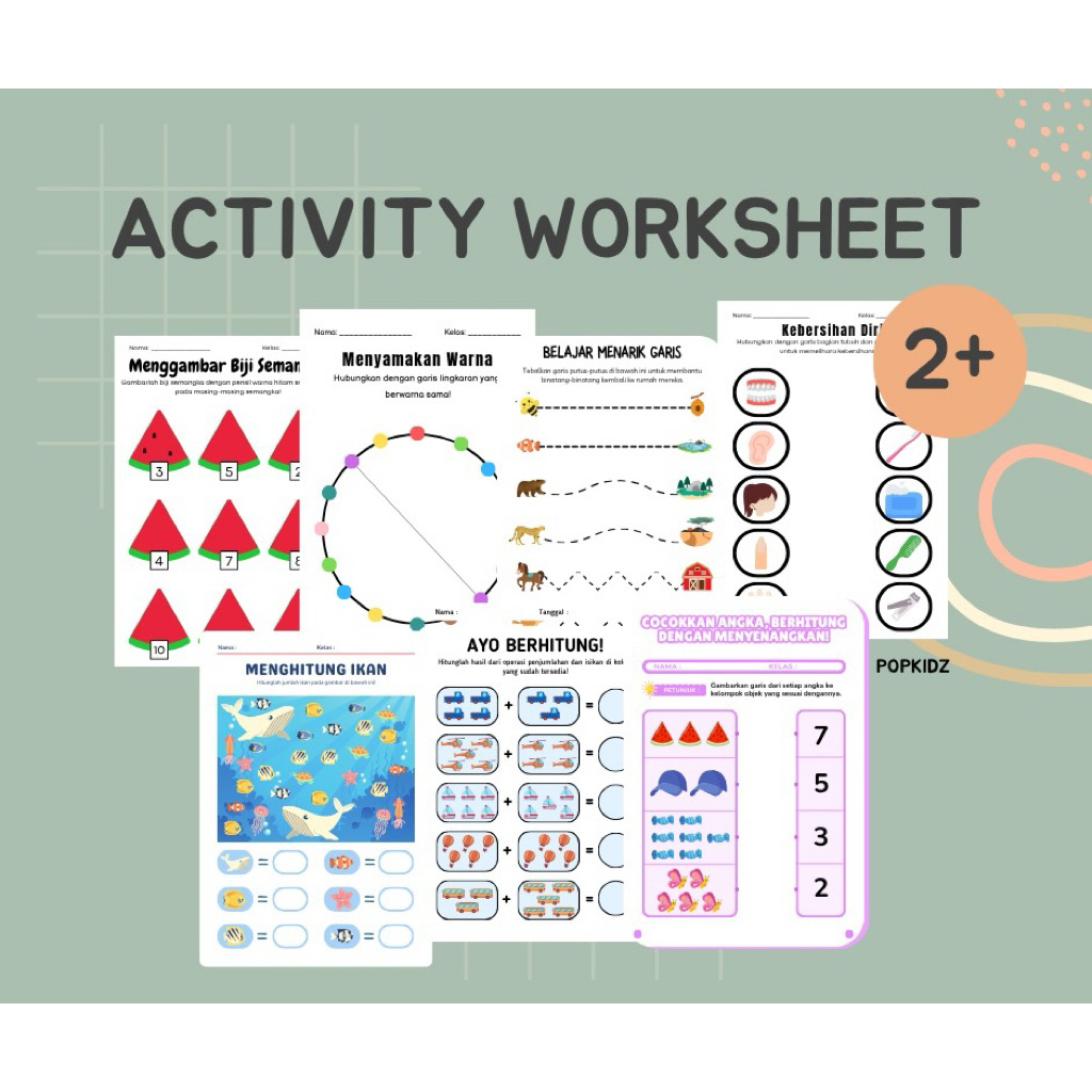 Toddler Activity Worksheet