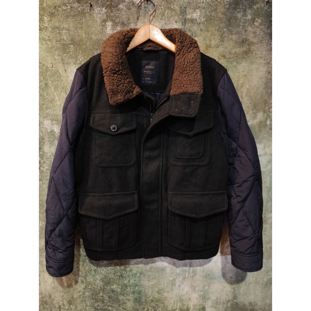 Ziozia Puffer Sherpa Jacket