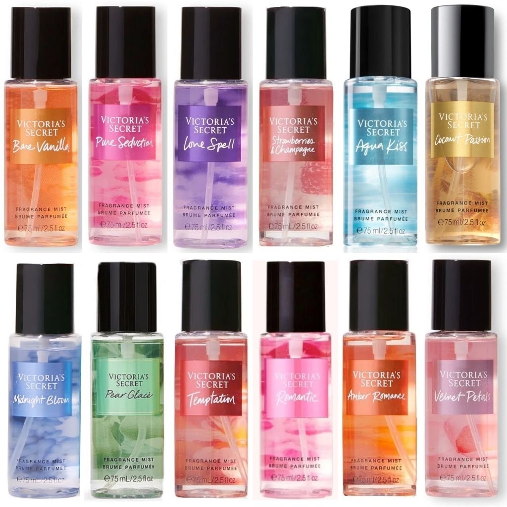 VS Victoria's Secret TRAVEL SIZE MIST & LOTION 75 ML collection