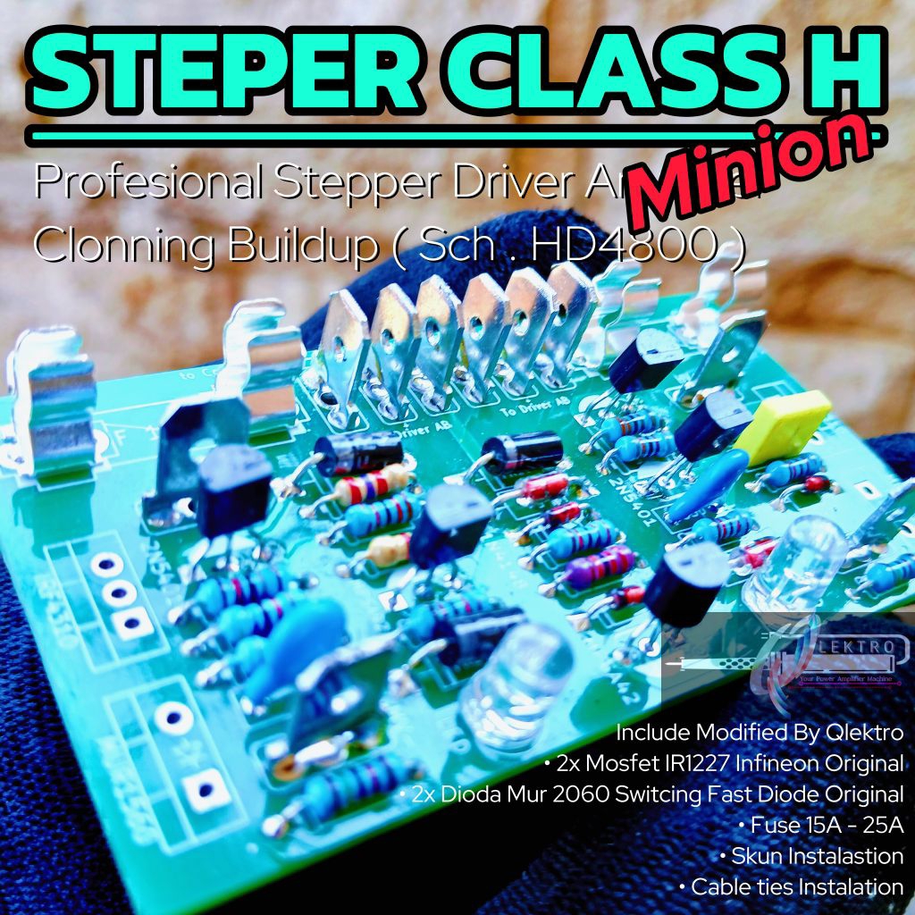 Stepper Class H mini | Clonning Build Up | Profesional Stepper Inject Class H | Sch HD4800