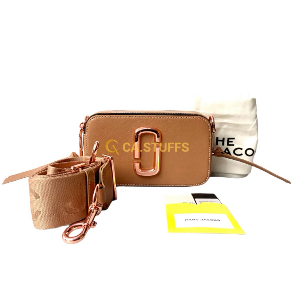 Preloved Marc Jacobs MJ The Snapshot DTM Pink Sunkissed Crossbody Bag