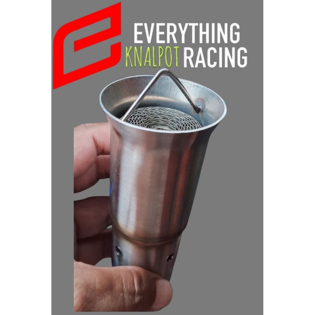 Peredam knalpot | Db killer knalpot | Penghalus suara Knalpot wor/racing berbahan stainless dengan m