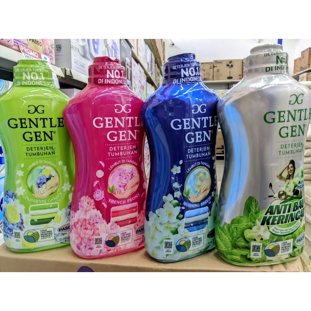 Sabun cair Gentle Gen 700ml Sabun Cuci Pakaian Cair