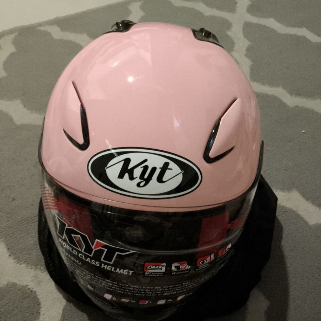 Helm kyt ligh pink