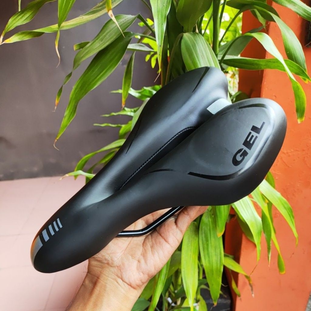 Sadel Sepeda  Silicone GEL Jok sedel sepeda commuter bike federal mtb