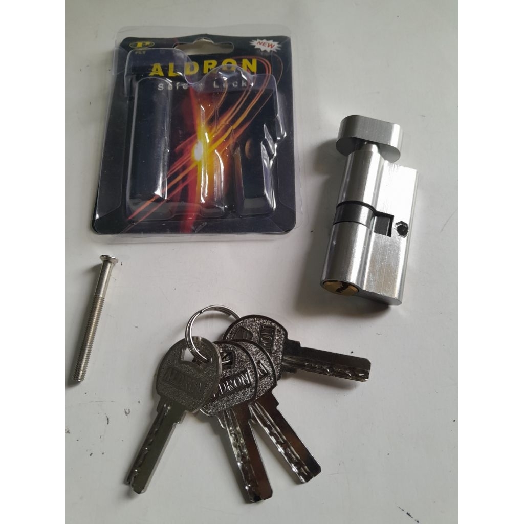 ALDRON kunci silinder Pintu Besar Silinder 60 mm kunci / knop